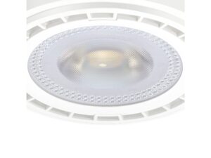 Miniaturka 2 - Żarówka LED AR111 GU10 6 W biała – zbliżenie struktury soczewki