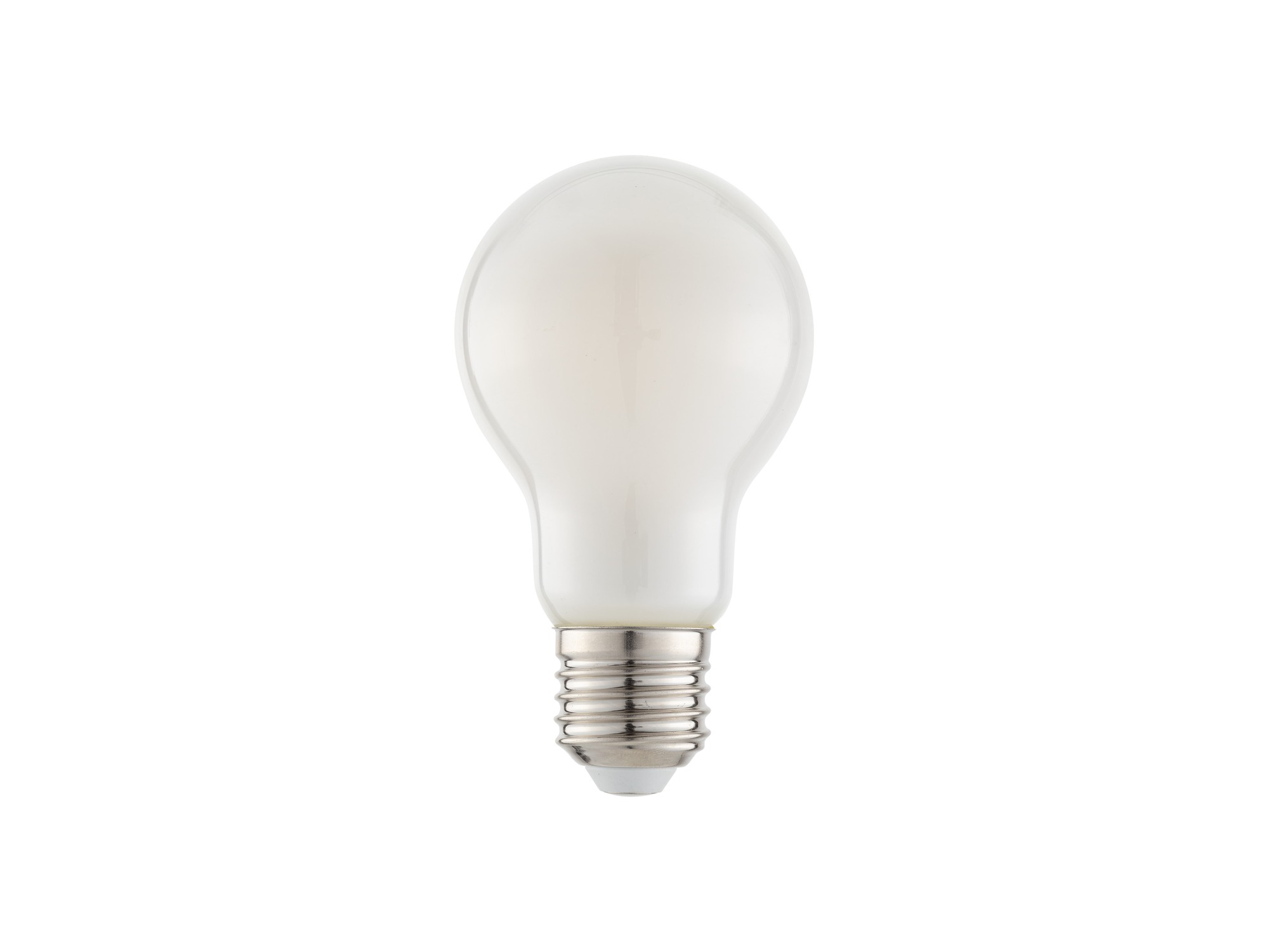Żarówka E27 LED z jasną bańką, drugi widok źródła światła