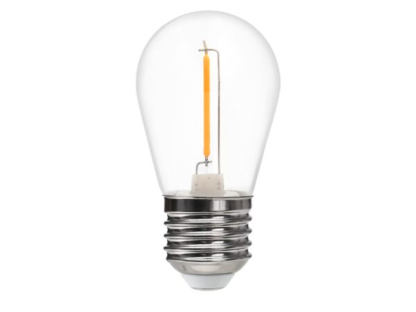 Żarówka filamentowa LED 1 W ST45 E27 2700 K – pojedyncza sztuka zestawu