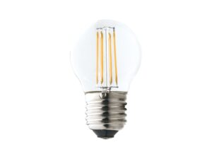 Miniaturka 2 - Żarówka filamentowa LED G45 E27 4 W 4000 K – zestaw 10 szt.