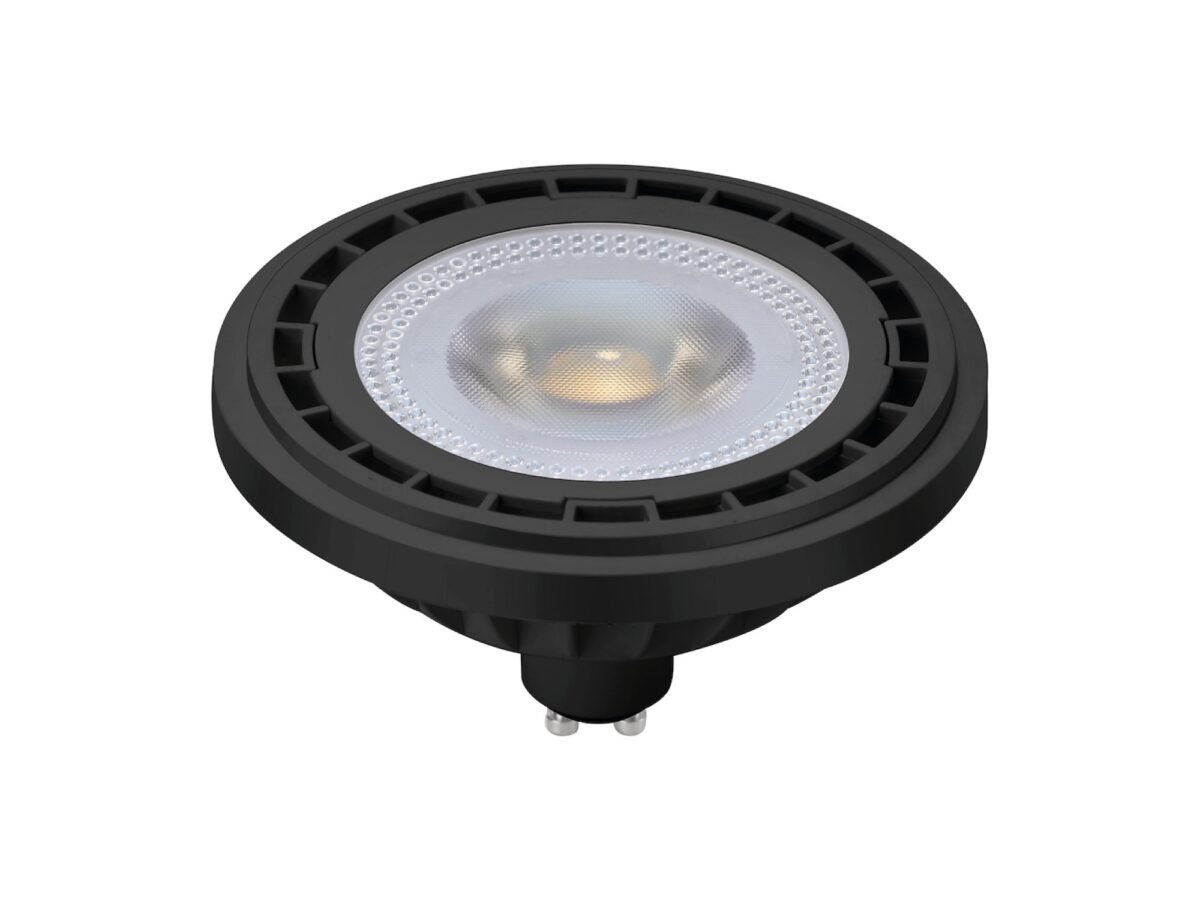 Żarówka LED AR111 G53 10 W 4000 K szara – zestaw 10 szt.