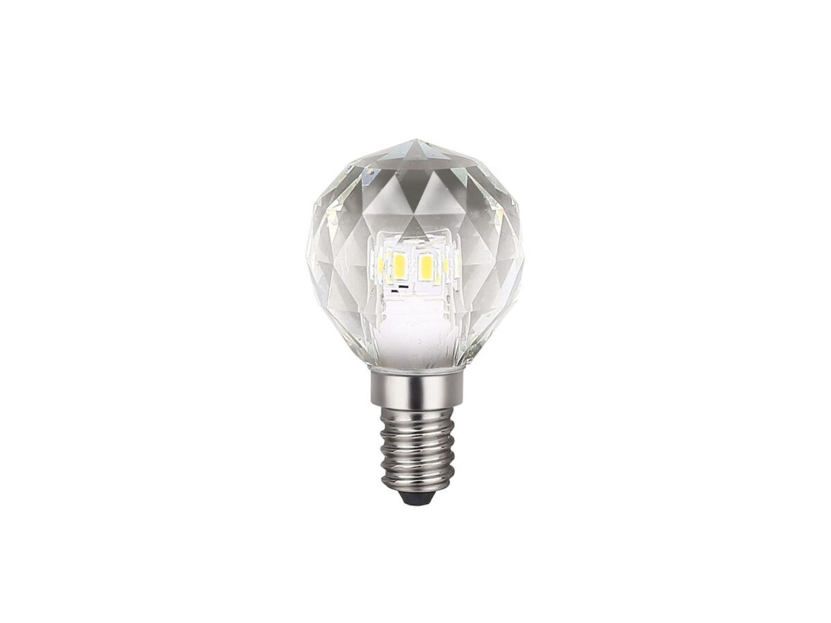 Żarówka kryształowa LED G40 E14 3 W 4000 K – zestaw 10 szt.