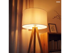 Miniaturka 2 - Żarówka E27 A60 8,5 W ciepła 3000 K – aranżacja lampy