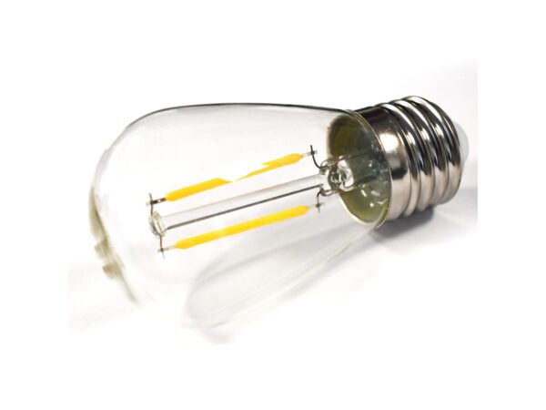 Żarówka filamentowa LED E27 1,5 W 2700 K – jedna sztuka z boku