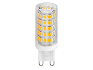 Miniaturka 2 - Żarówka LED G9 SMD 4 W w przezroczystej obudowie na białym tle