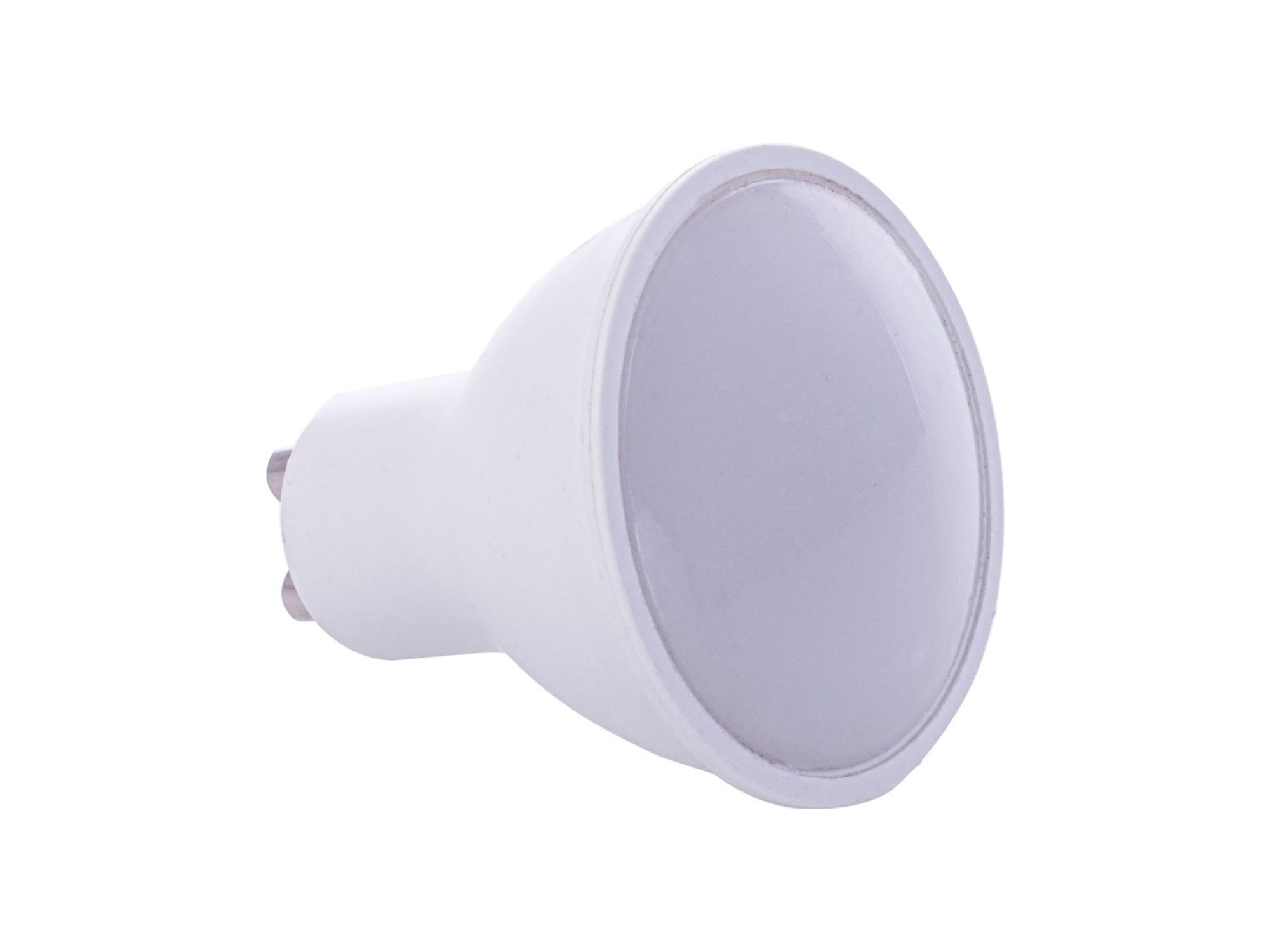 Żarówka LED GU10 6,5 W ciepła 3000 K – biały packshot