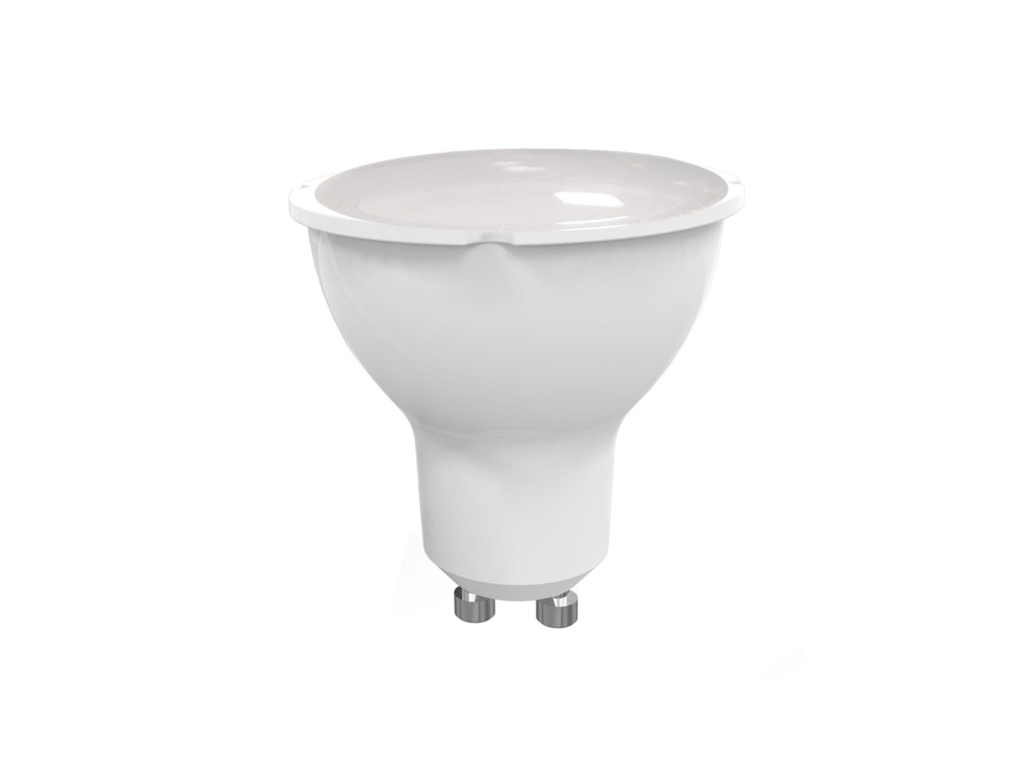 Żarówka LED GU10 6,5 W – biała obudowa, widok główny
