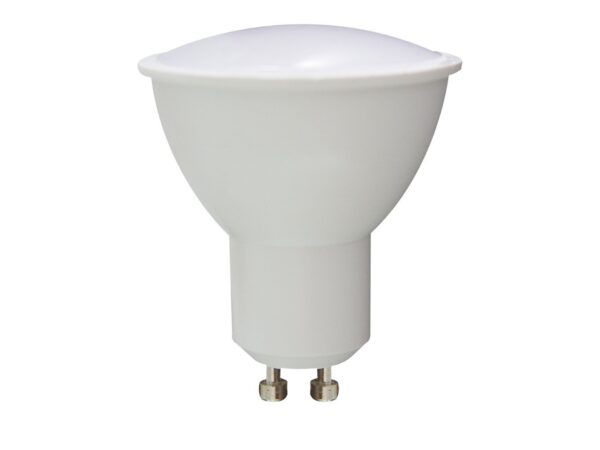Żarówka LED GU10 9 W biała ciepła 3000 K – packshot