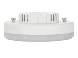 Miniaturka 1 - Żarówka LED GX53 8 W 3000 K, widok z tyłu z dwoma bolcami