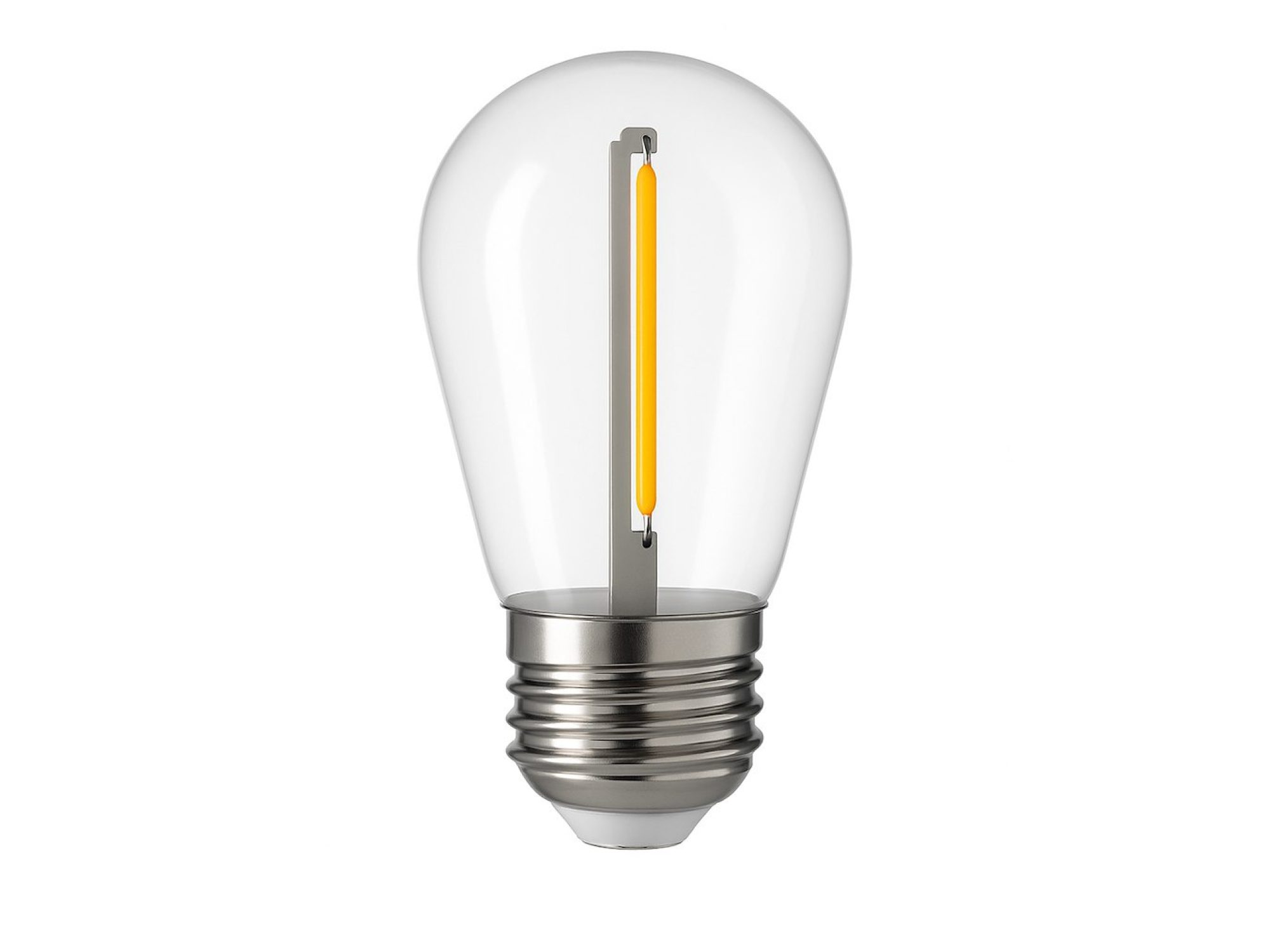 Przezroczysta żarówka LED S14 E27 z filamentem do girlandy 36 V
