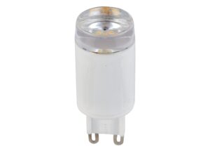 Miniaturka 2 - Żarówka Lens G9 LED 3 W o barwie światła 3000 K na białym tle