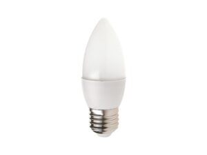 Miniaturka 4 - Żarówki LED E27 C37 7 W 600 lm – zestaw 10 szt.