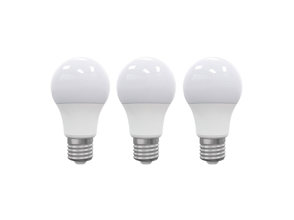 Żarówki LED A60 E27 8,5 W 806 lm – trójpak 3 szt.
