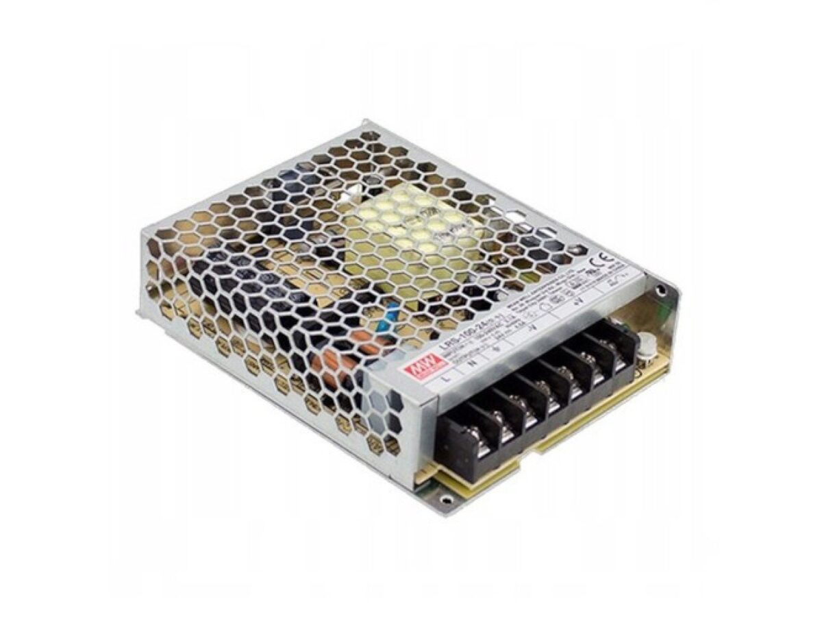 Zasilacz LED Mean Well LRS-150-24 – impulsowy 24 V 156 W IP20 metalowy modułowy