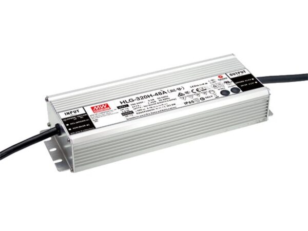 Metalowy zasilacz LED 12 V 264 W – obudowa serii z przewodami