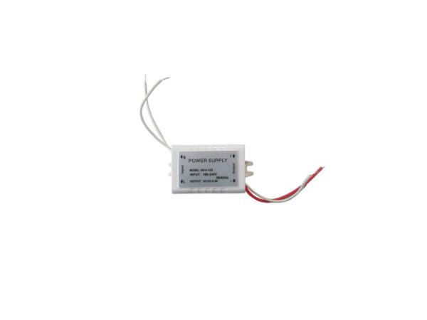 Zasilacz LED 12 V 6 W IP20, pojedynczy moduł na białym tle