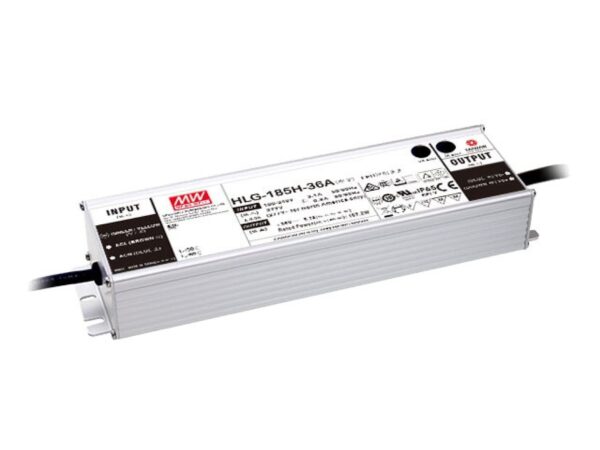 Zasilacz LED 156 W 12 V IP65 – metalowa obudowa serii