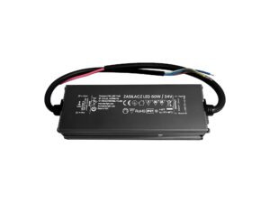 Miniaturka 2 - Zasilacz LED 24 V 60 W IP67 w czarnej obudowie z przewodami