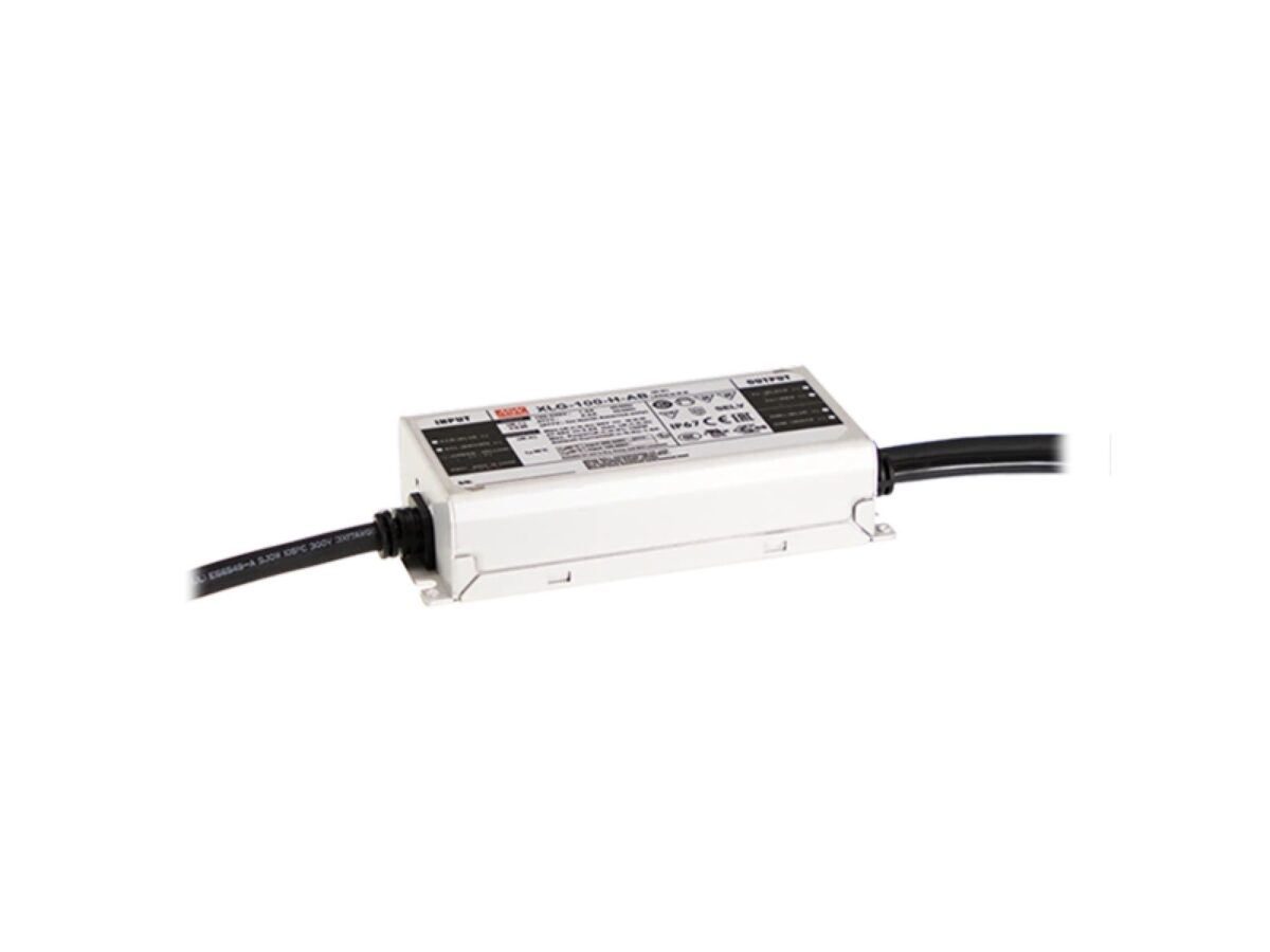 Zasilacz LED Mean Well XLG-100-24-A – 24 V 96 W IP67 w metalowej obudowie
