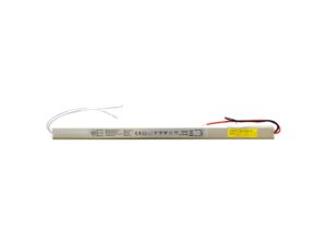 Miniaturka 1 - Zasilacz LED Slim 12 V 60 W – widok boczny i zakończenia przewodów