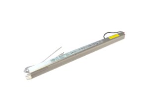 Miniaturka 3 - Zasilacz LED slim 60 W 24 V 2,5 A wąska biała obudowa widok perspektywiczny