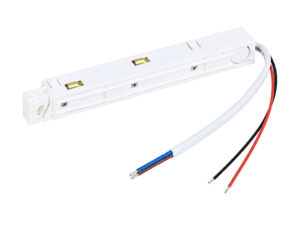 Miniaturka 1 - Zasilanie Magnetic Easy do szyny w kolorze białym na białym tle