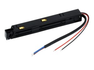 Miniaturka 3 - Zasilanie Magnetic Easy do szyny w kolorze czarnym na białym tle