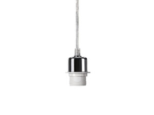 Miniaturka 2 - Zawiesie lampy Fenda E27 chrom – sam przewód i oprawka