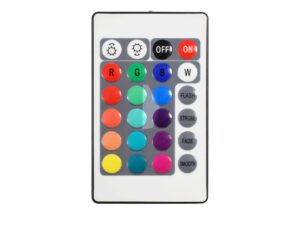 Miniaturka 2 - Pilot do zestawu taśmy LED RGB 3 m – przyciski wyboru kolorów