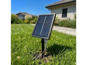 Miniaturka 6 - Ogród oświetlony lampkami solarnymi RGB w formie promieni