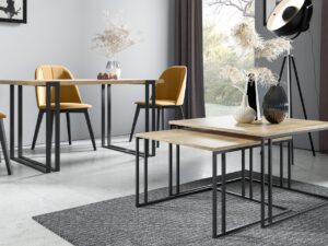 Miniaturka 3 - Zestaw stolików kawowych Astrino we wnętrzu – aranżacja 2