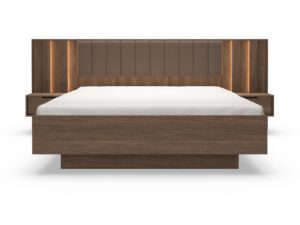 Miniaturka 6 - Zestaw Bervano dąb dunin – łóżko z pojemnikiem i dwa stoliki nocne