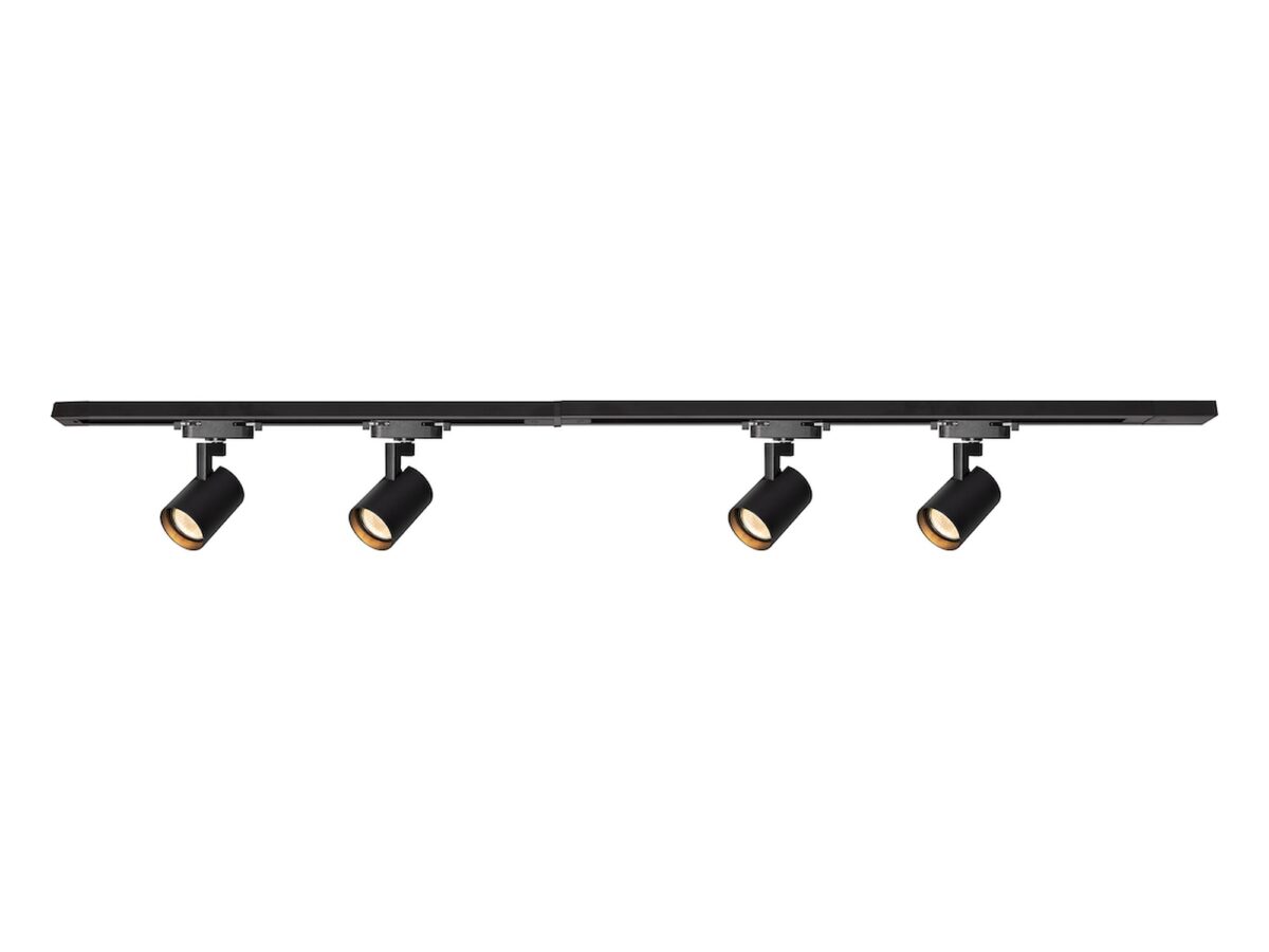 Zestaw szynowy 1-fazowy GU10 150 cm z 4 reflektorami
