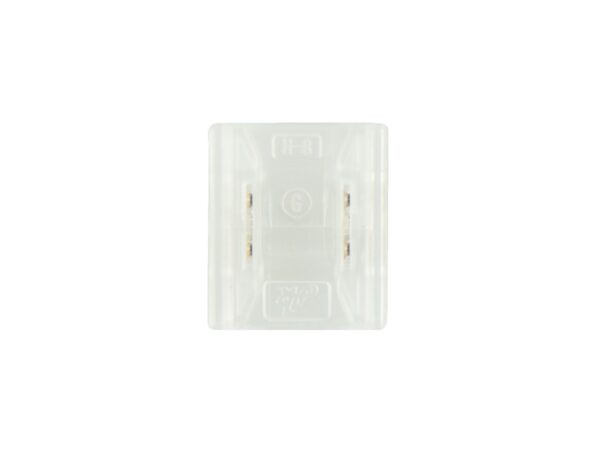 Złączka LED 8 mm bez przewodu 4,5 A – widok z góry
